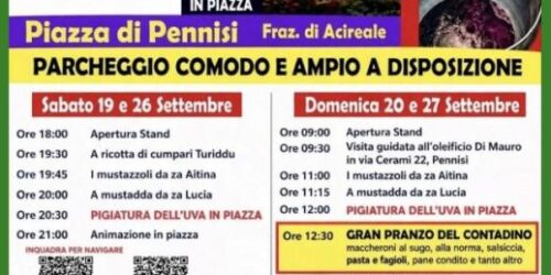 Festa del Contadino a Pennisi di Acireale 2026
